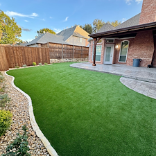 Complete-Backyard-Overhaul-with-Pet-Friendly-Artificial-Turf-and-Paver-Walkway-in-Plano-TX 7